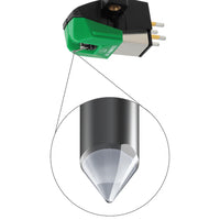 Audio-Technica AT-VM95E Dual Moving Magnet Turntable Cartridge Green
