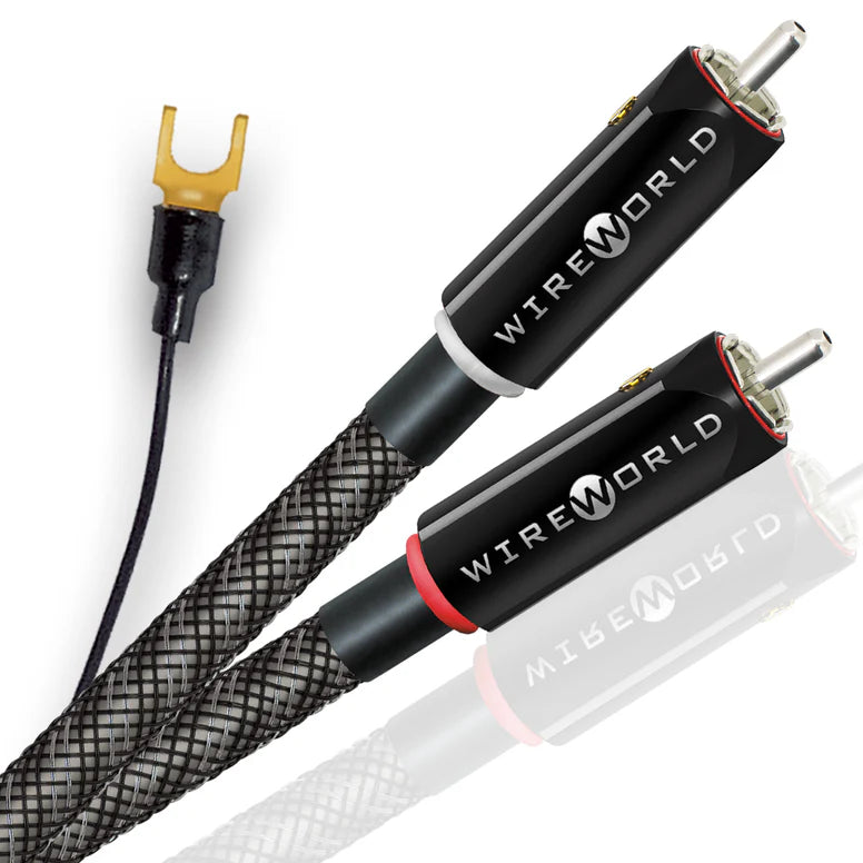 Wireworld Silver Eclipse™ 10  RCA - RCA w/ Ground Wire