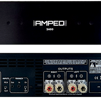 AMPED AMERICA 2400 Power Amplifier