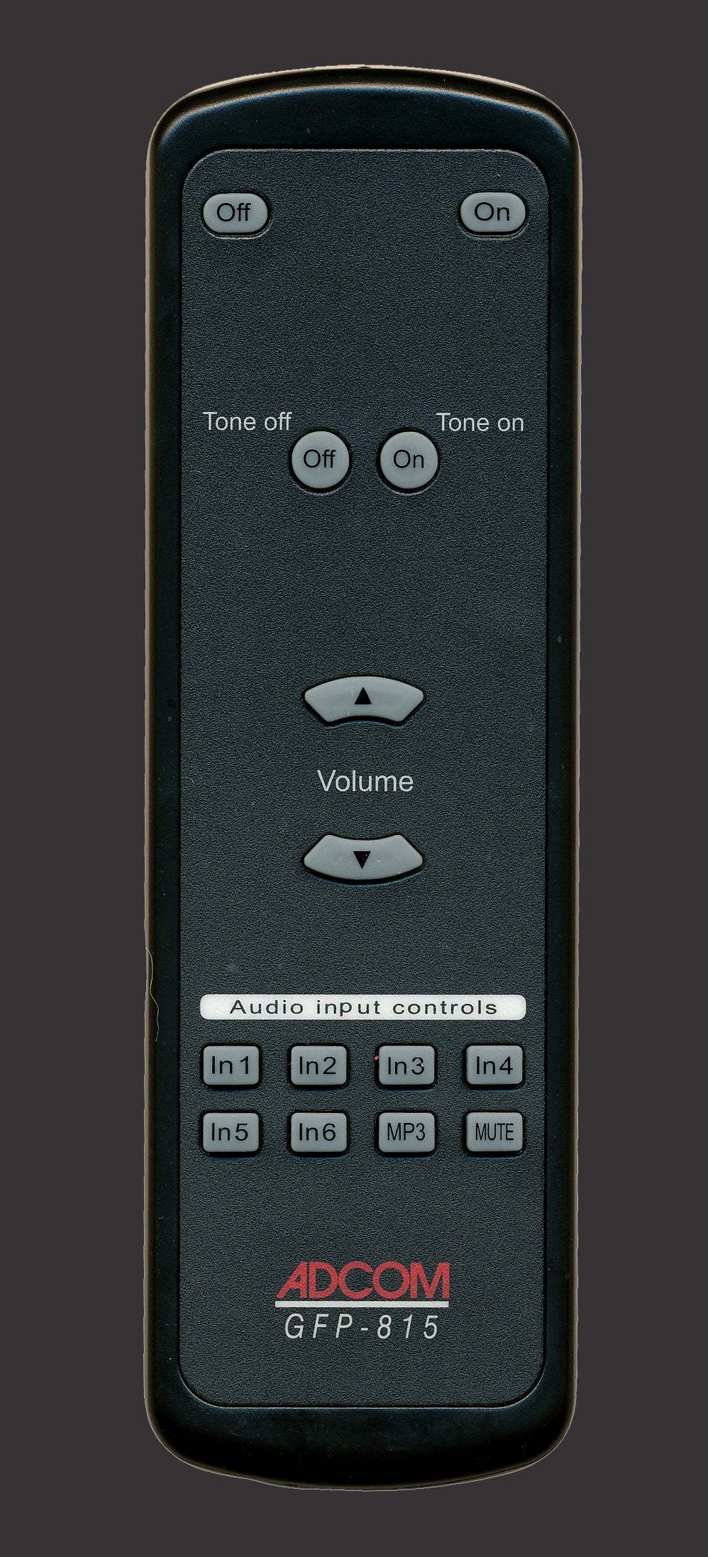 ADCOM GFP-815 Remote Control