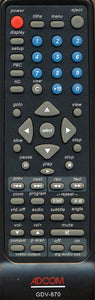 ADCOM GDV-870 Remote Control